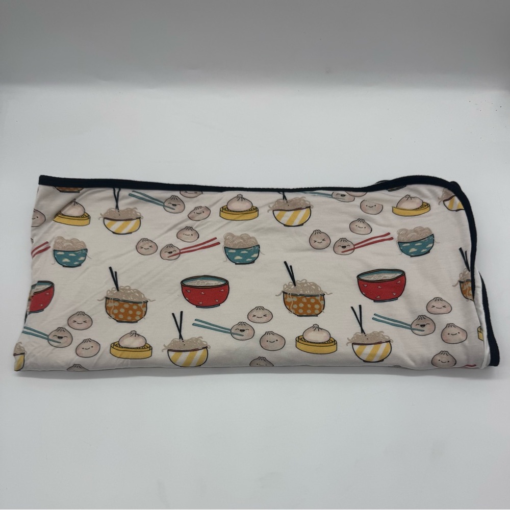 Peregrine Bamboo Sushi Themed Swaddle Blanket